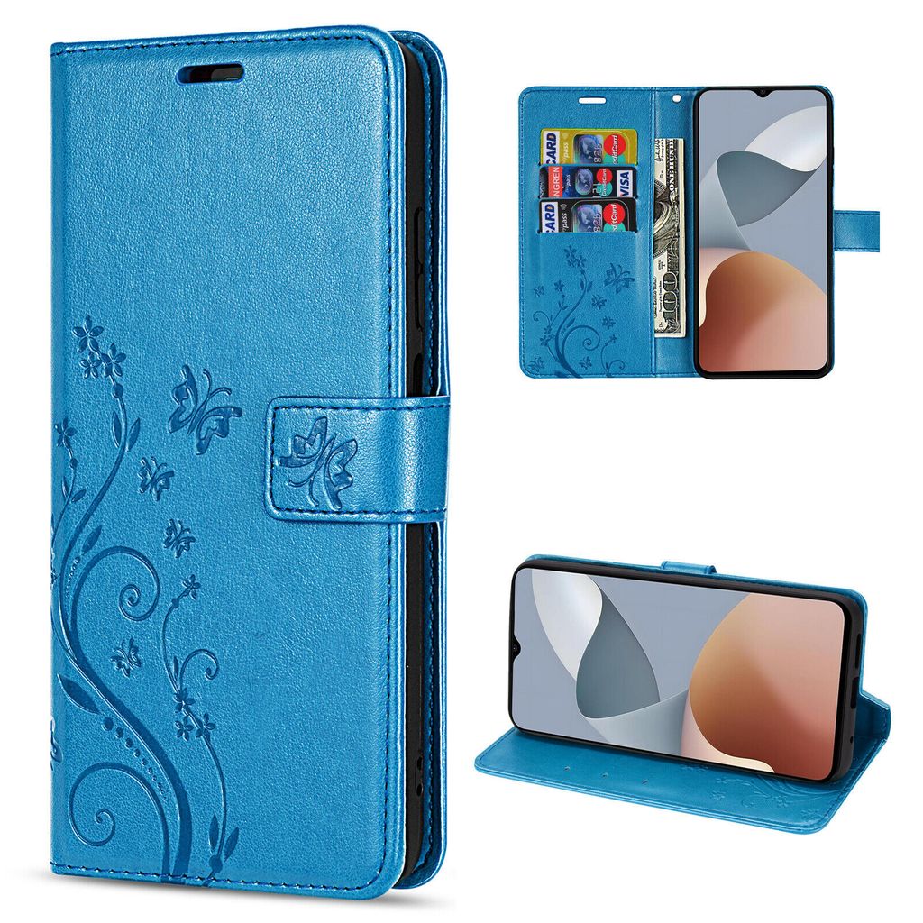 Hülle für ZTE Blade A34 Handy Tasche Handyhülle Wallet Case Produktbild 