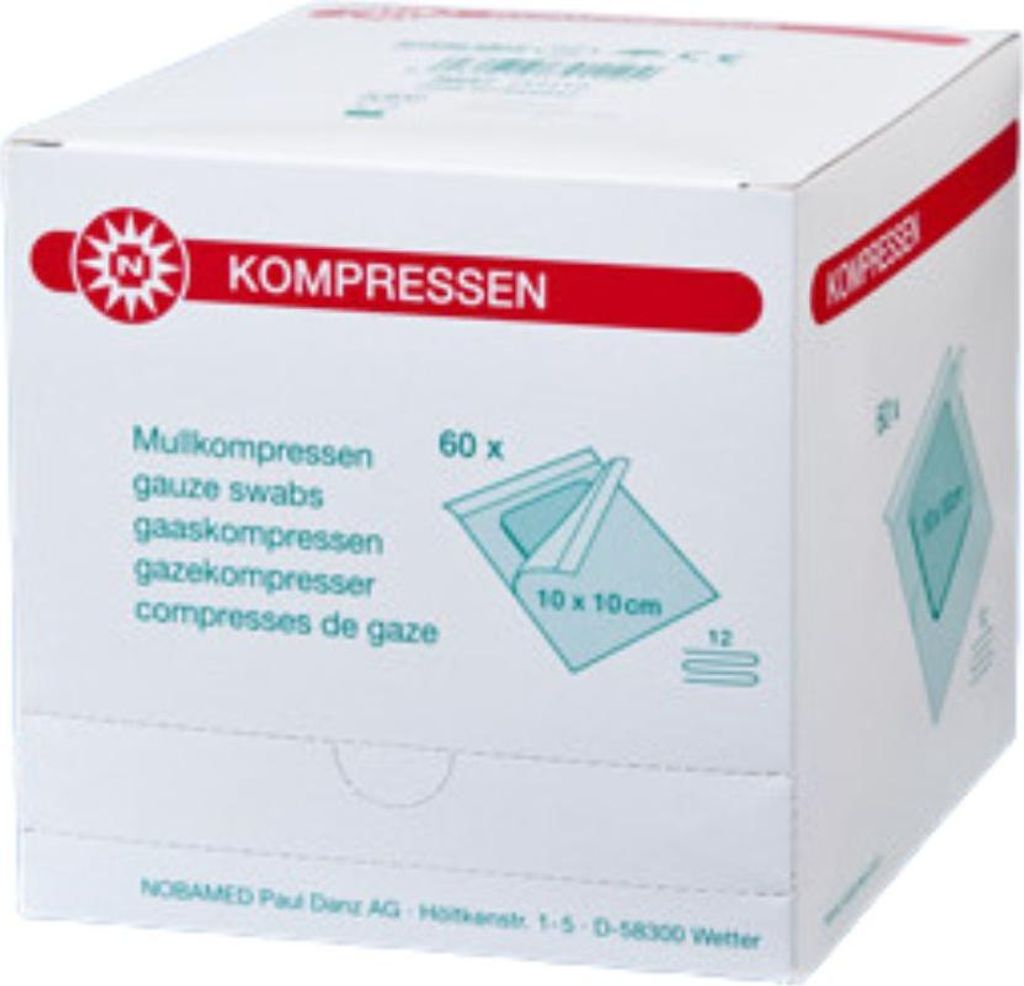 Compresse médicale 5x5 cm - Hygiénique, de haute qualité & Image du produit 