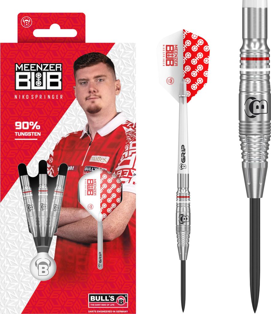BULL'S Niko Springer Steel Dart - 24g -- 1 Satz