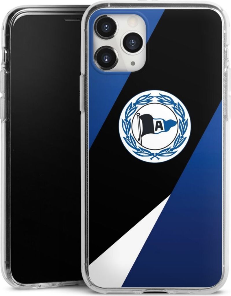 DeinDesign Handyhülle für Apple iPhone 11 Pro Max Silikon Hülle Case Smartphone Schutzhülle Arminia Bielefeld DSC Offizielles Lizenzprodukt