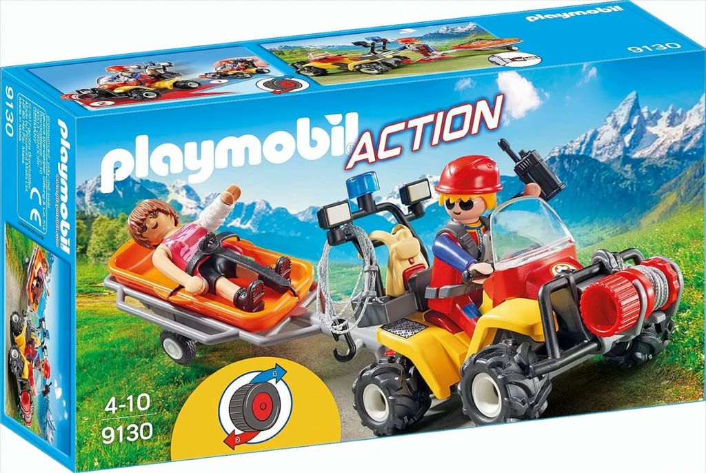 PLAYMOBIL Sports & Action 9130, Aktion/Abenteuer, 4 Jahr(e), Mehrfarbig