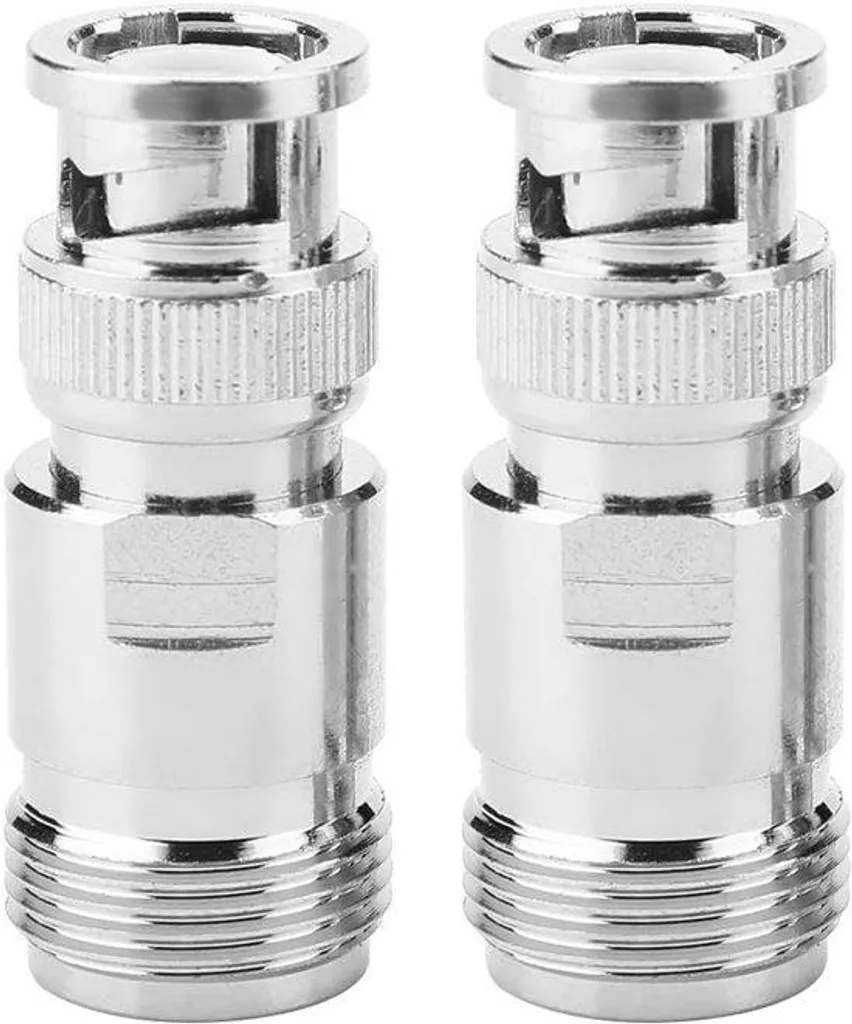 Lot de 2 Adaptateurs Coaxiaux RF - Convertisseur BNC pour Test
