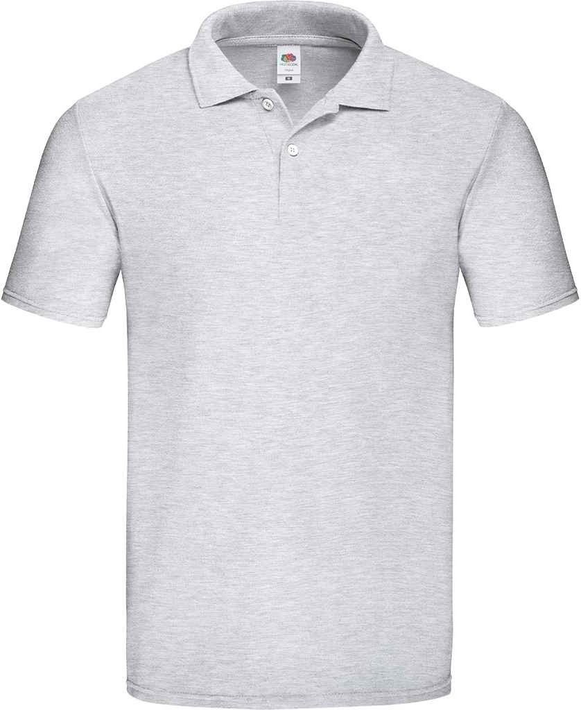 Fruit of the Loom - "Original Pique" Poloshirt für Herren PC4439 (3XL) (Grau meliert)