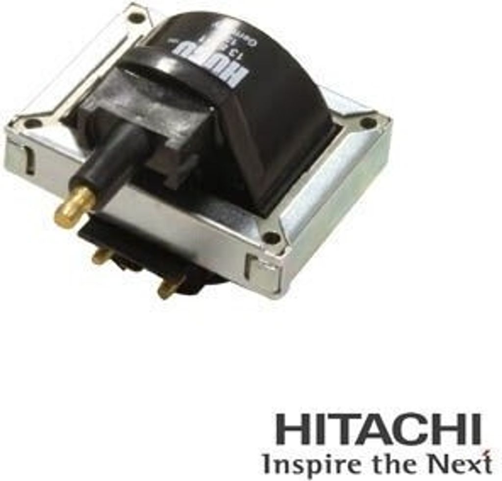 HITACHI 2508751 Zündspule für RENAULT CLIO I (B/C57, 5/357) MEGANE Scenic (JA0/1) 19 II (B/C53) 19 I (B/C53) TRAFIC Kasten (TXX) SAFRANE II (B54)
