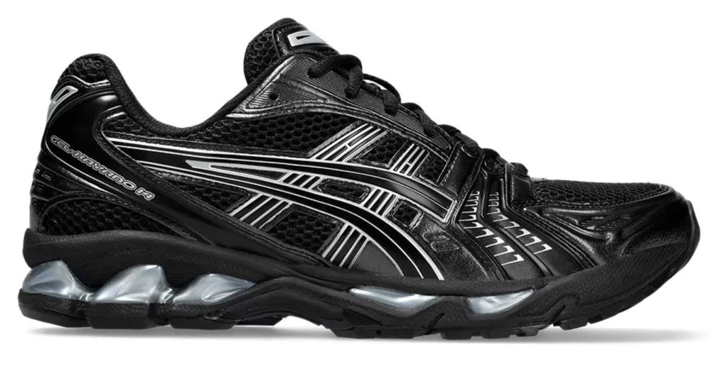Kaufen Sie den ASICS GEL-KAYANO 14 Black Pure Silver bei Produktbild 