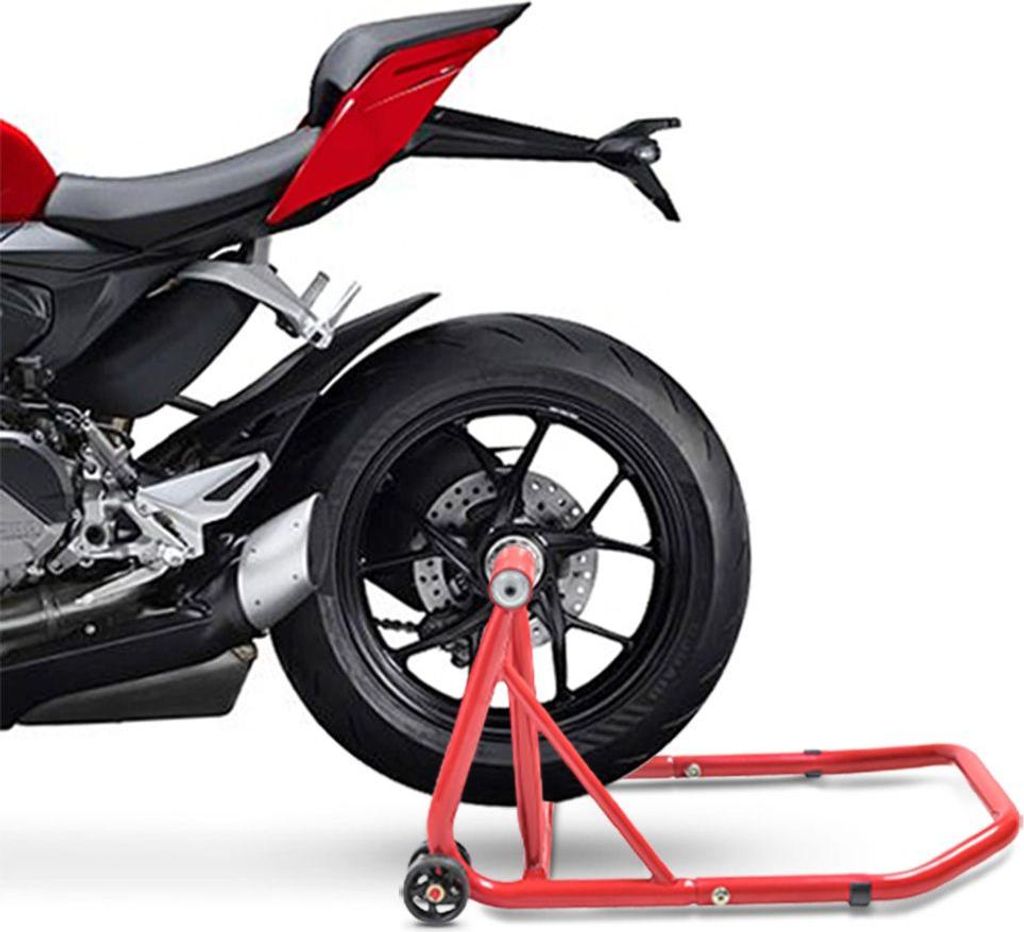 Montageständer für Ducati Streetfighter V2 Rot Single Classic Adapter