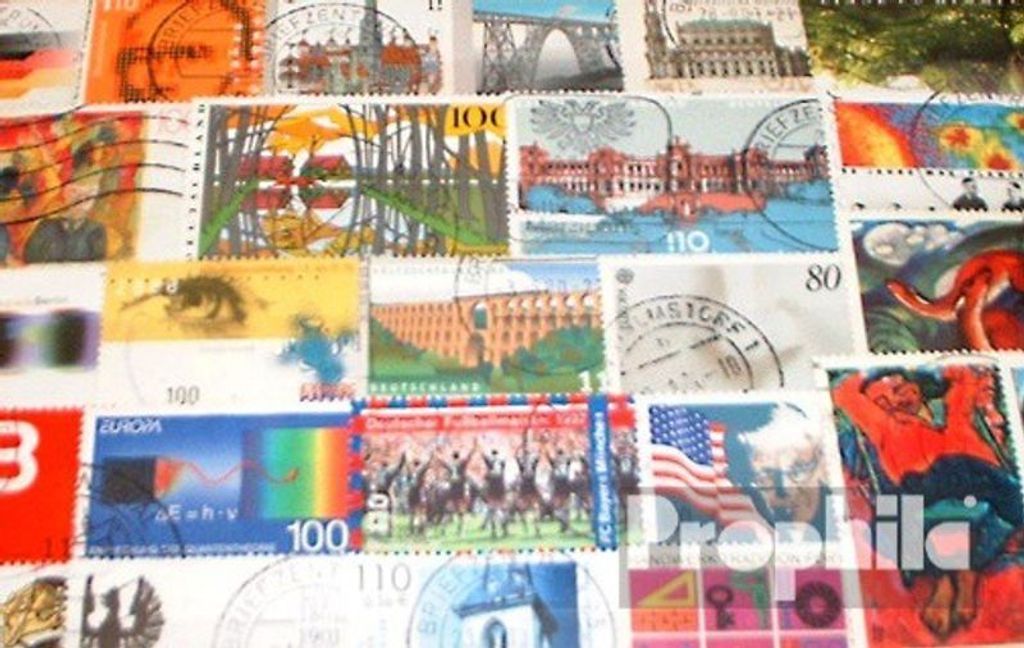 Briefmarken BRD (BR.Deutschland) 100 verschiedene Sondermarken