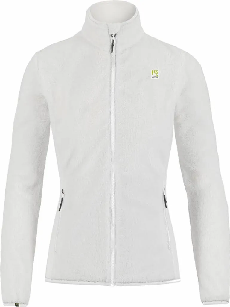 Veste Polaire Blanche Karpos Vertice Femme M - Demi-Zip Thermo Fleece