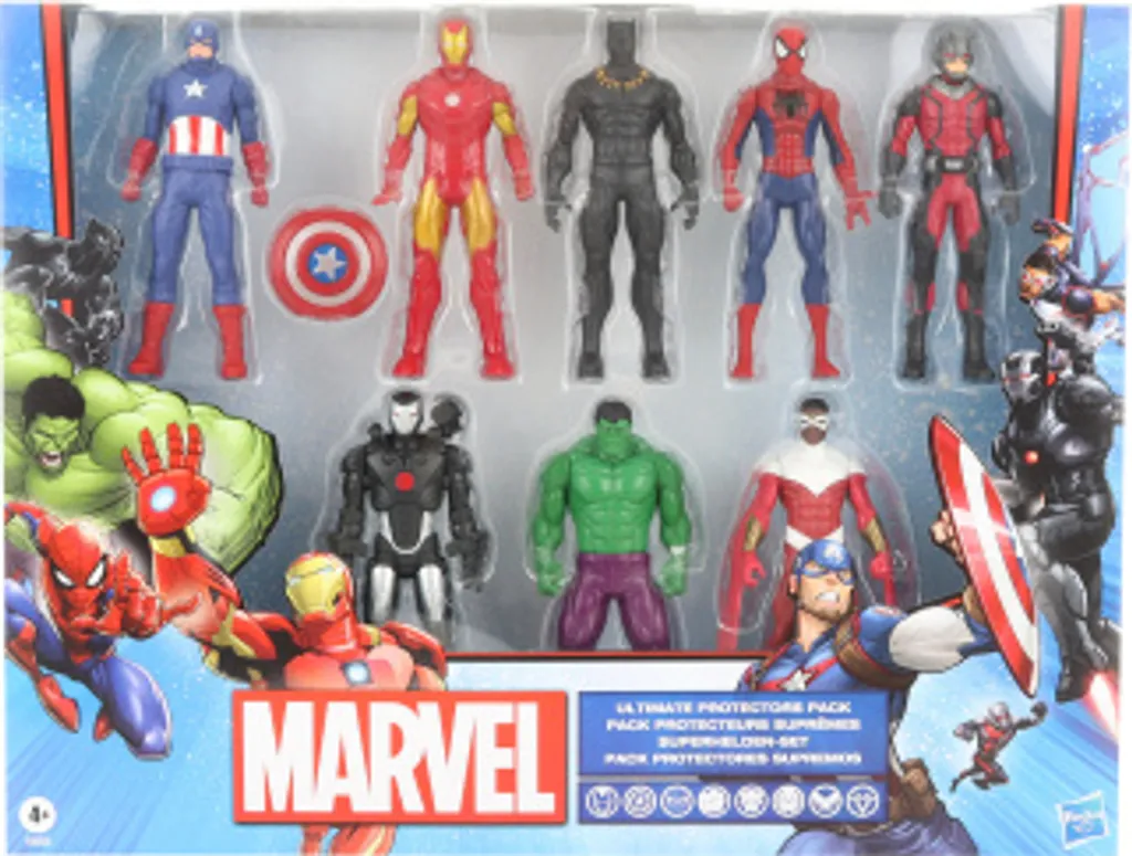Pack 8 Figurines Marvel : Cadeau Idéal pour Jeu et Collection Ultimate - 2
