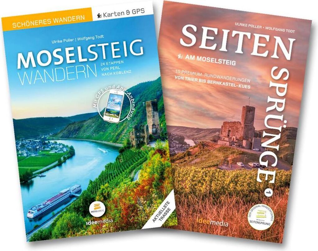 Moselsteig & Seitensprünge Geschenk-Set: Die schönsten Strecken- und Rundwege an der Mosel