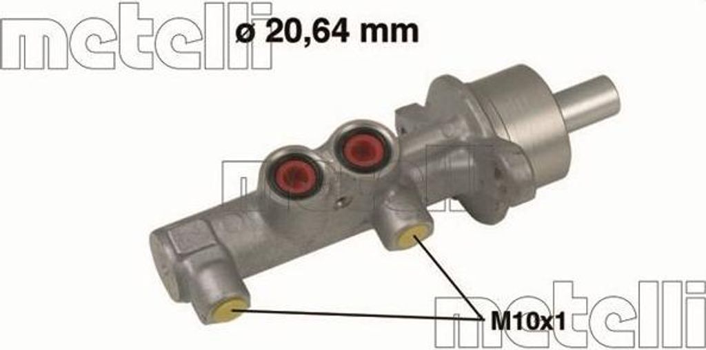 METELLI 05-0538 Bremszylinder Hauptbremszylinder für OPEL Produktbild 