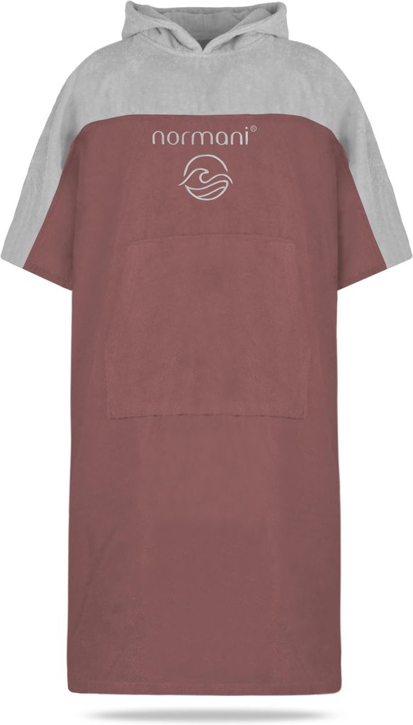 Surfer Poncho Kapuzenhandtuch aus dicker, warmer Baumwolle für mobile Umkleide
