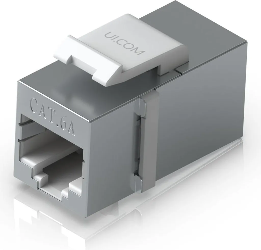 Cordon de brassage Cat6A Ubiquiti gris : Lot de 12 câbles Ethernet RJ45