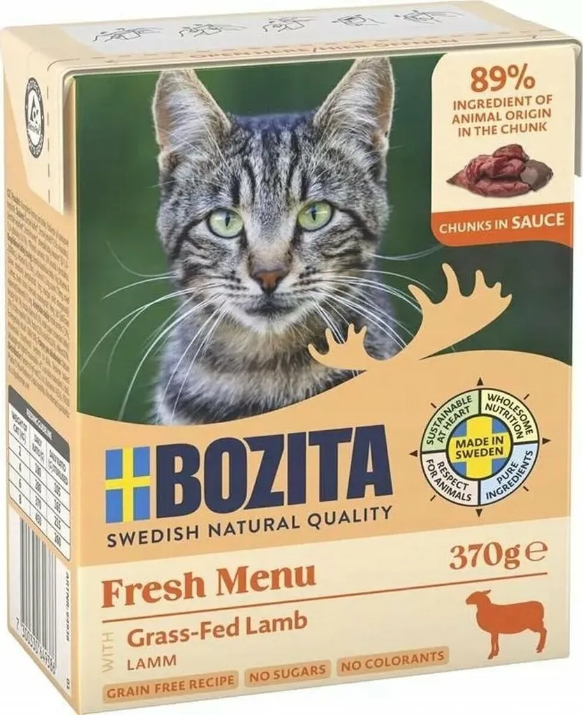 Bozita 370gx6 HiS avec Agneau 64938