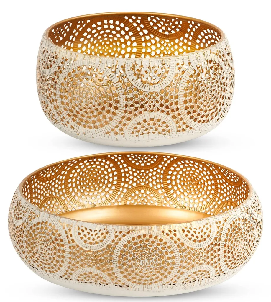 Coupes à fruits modernes dorées - Corbeilles design pour votre cuisine