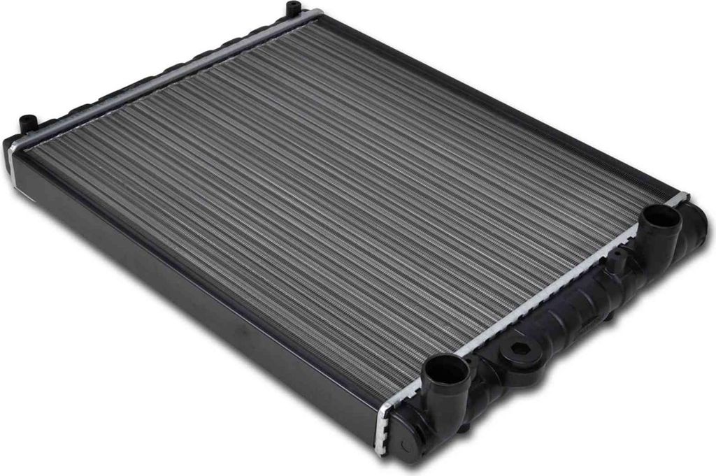 Wasser Kühler Schwarz Metall