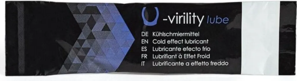 500 Cosmetics U-Virility Lube: Gel Intimo Refrigerante 10 Monodosi - 2