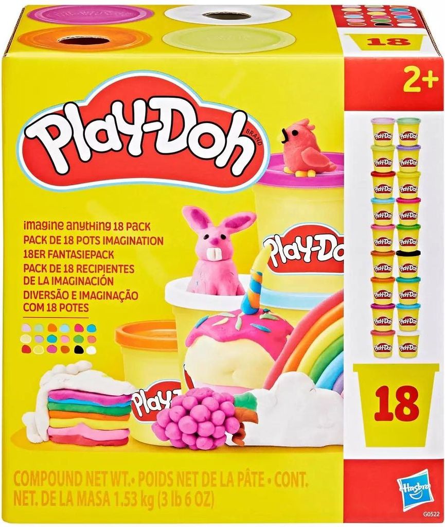 HASBRO - Play-Doh 18 ks kelímků, velké balení Obrázek produktu 