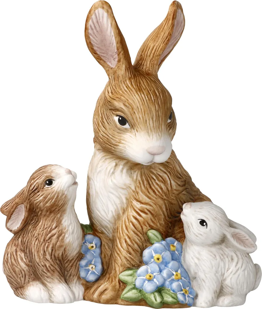 Figurine Lapin de Pâques 2026 Goebel en Porcelaine Biscuit Mate