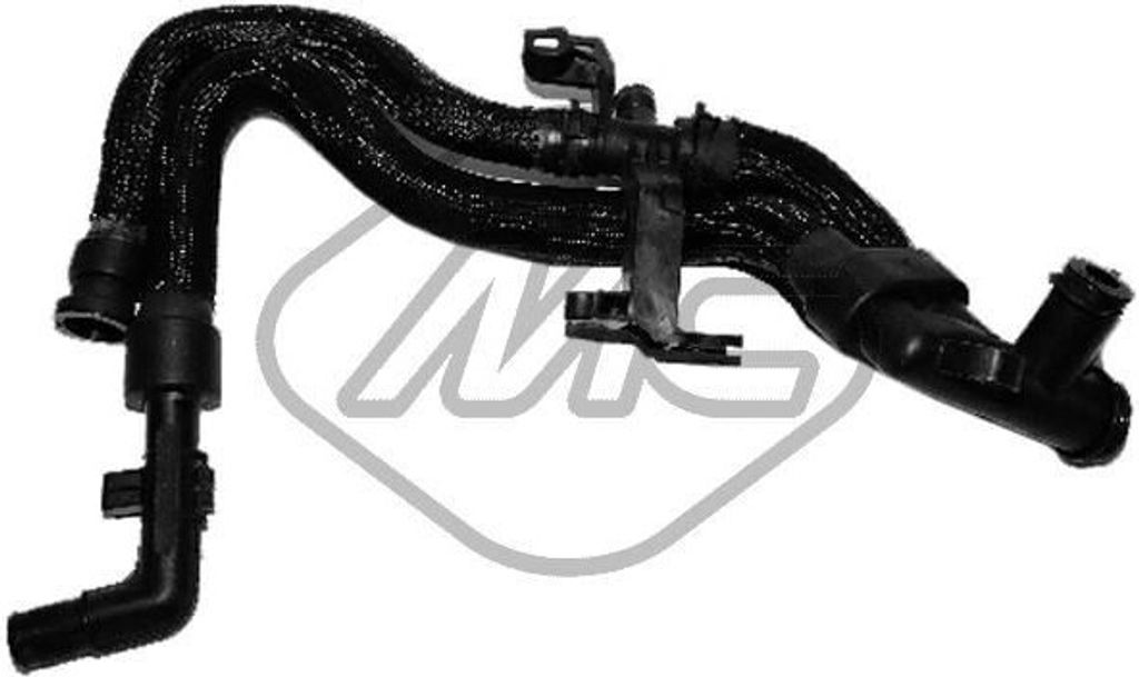 Metalcaucho Kühlerschlauch Wasserschlauch für FORD Fiesta Mk6 Schrägheck (JA8, JR8) 03785