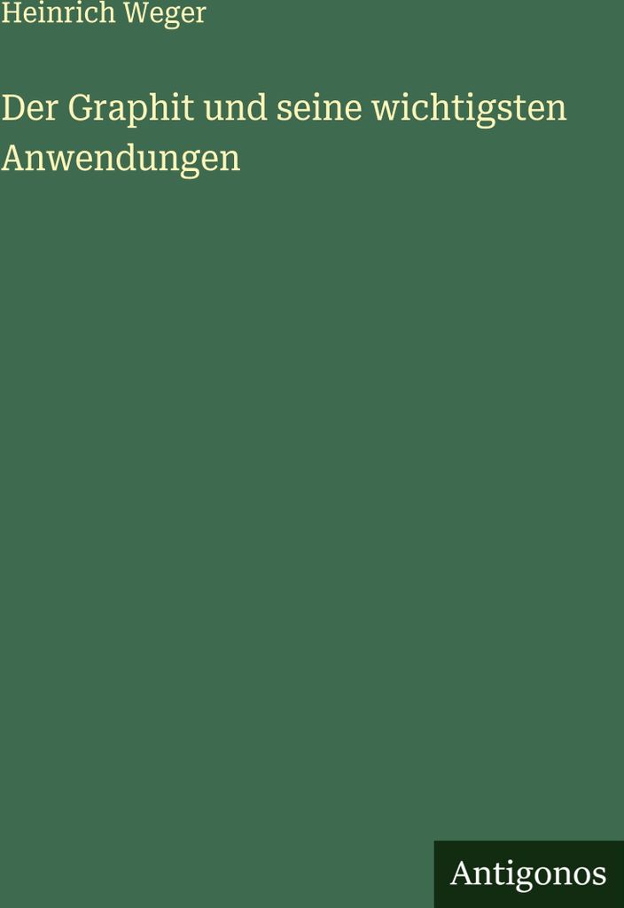 Der Graphit und seine wichtigsten Anwendungen