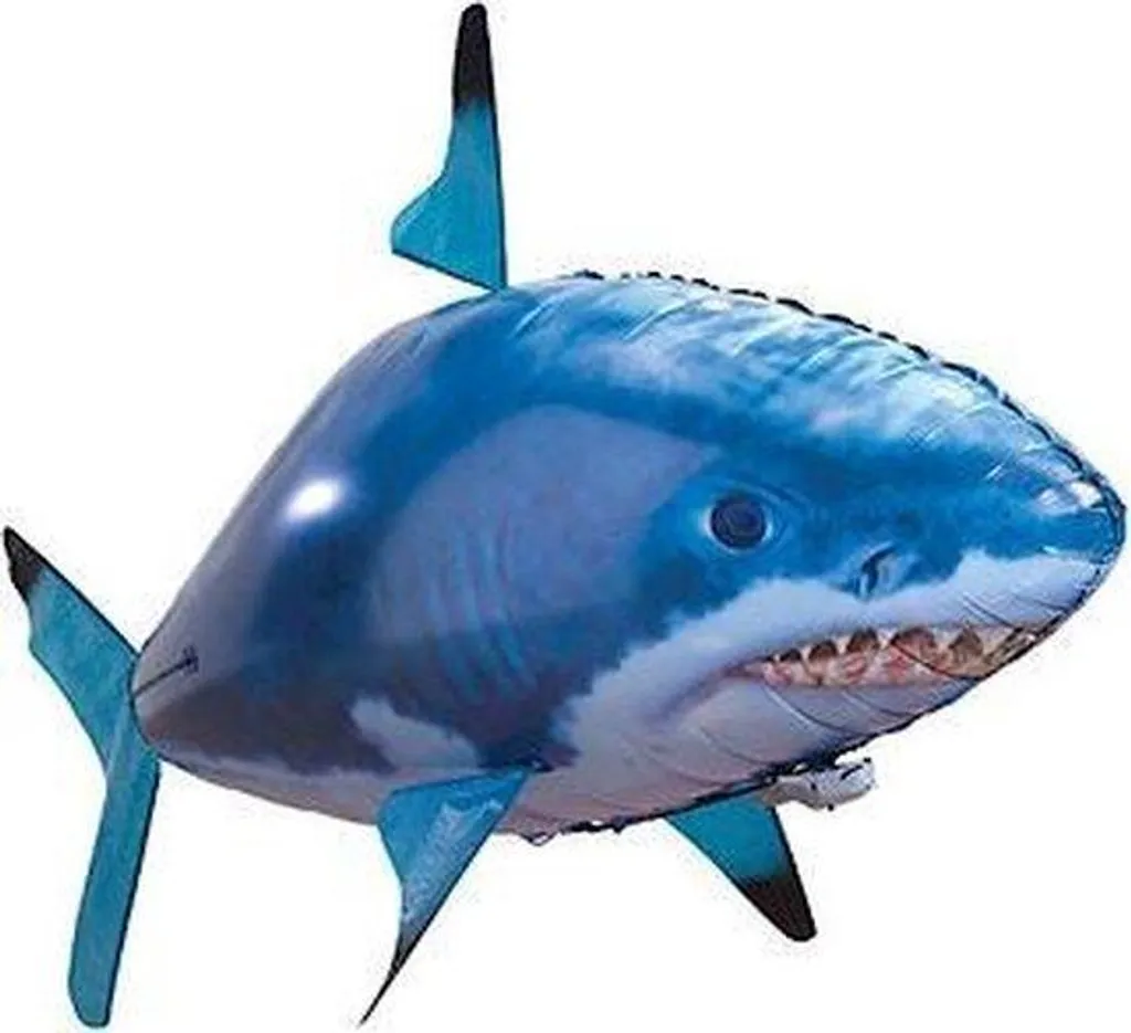 Requin Volant Télécommandé RC Shark - Poisson Volant Gonflable Hélium - 4