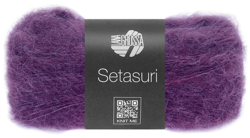 Lana Grossa SETASURI 25 g feines Lace-Garn aus Alpaka und Produktbild 