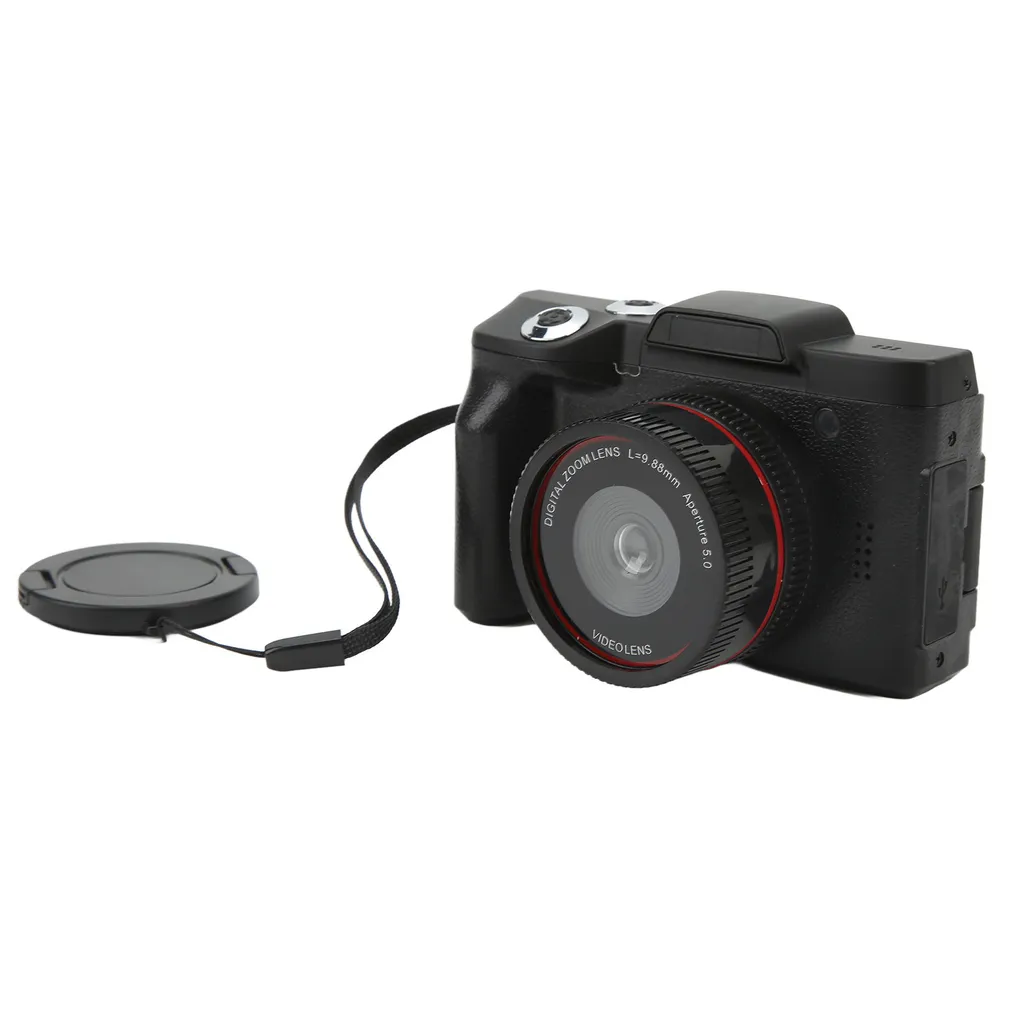 Caméra numérique de vlogging 16MP avec microphone intégré et zoom 16x