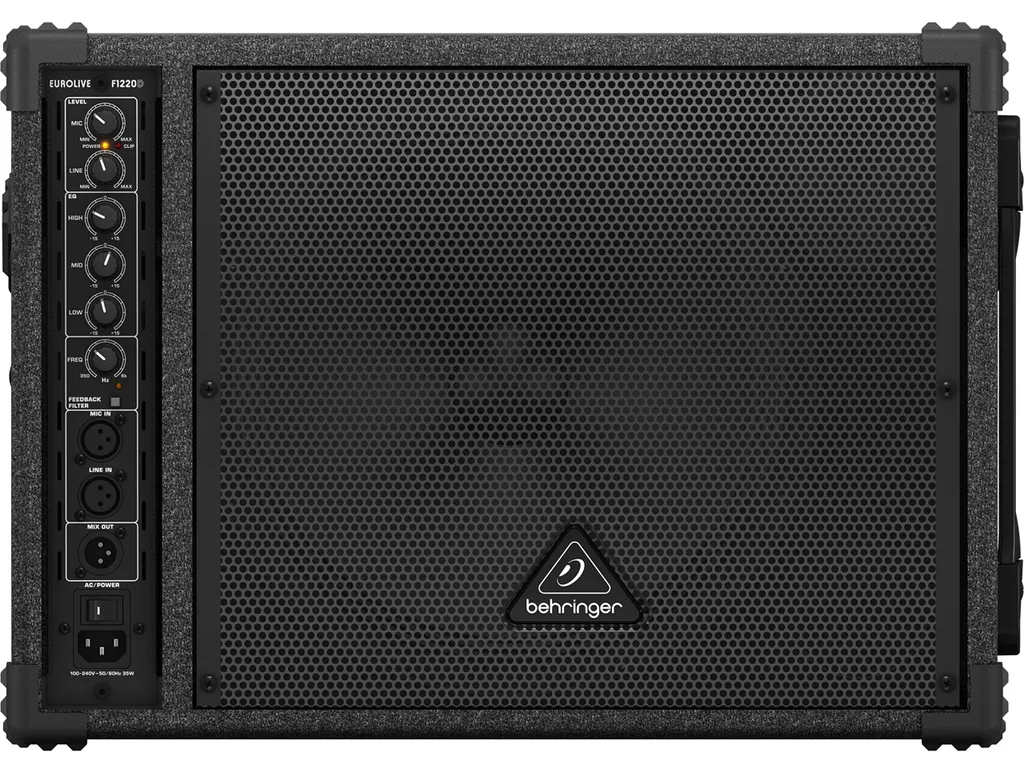 Moniteur de scène Behringer Eurolive F1220D coaxial pour concert