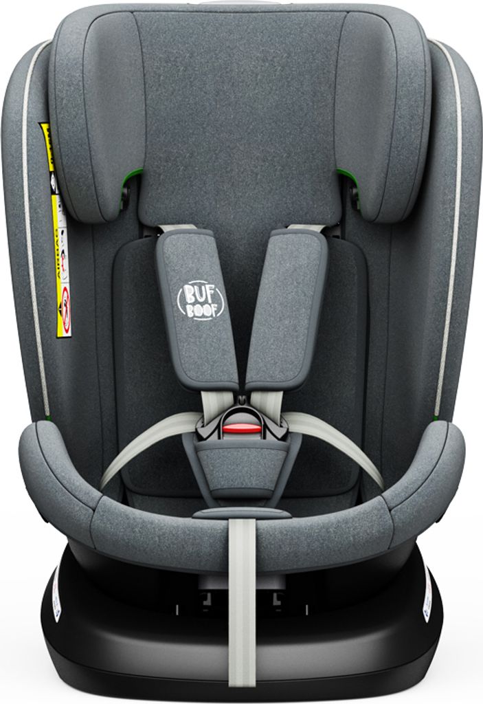 TWT I-SIZE Grau Kindersitz mit 360 Grad drehbarem Produktbild 9