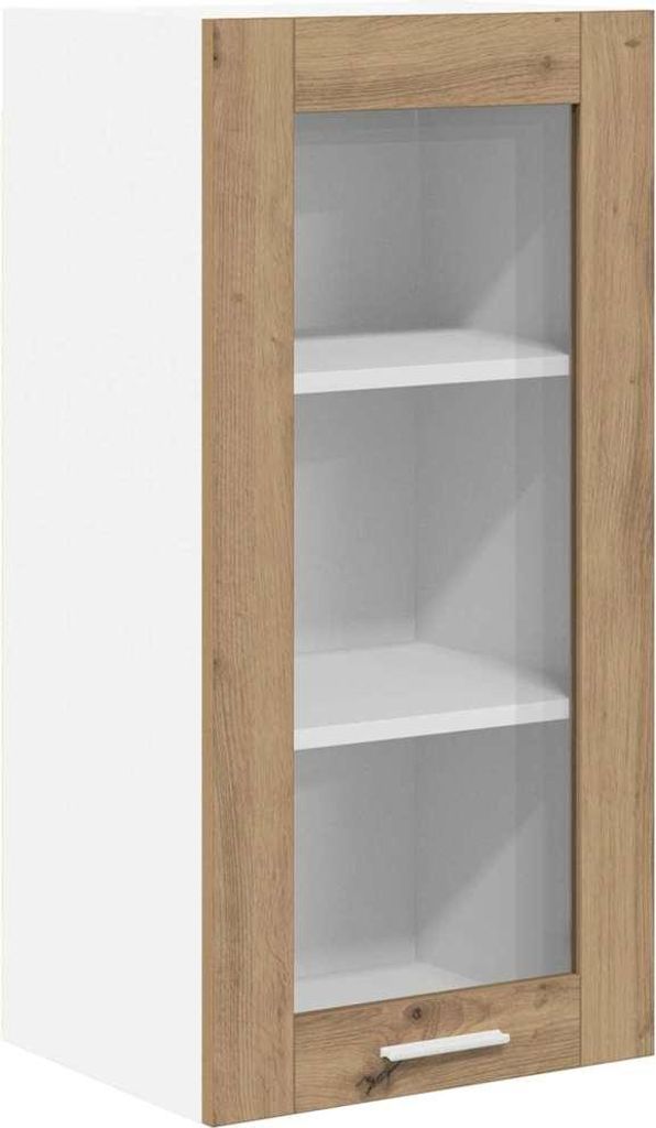 vidaXL Hängeschrank Artisan-Eiche 40 x 31 x 80 cm Holzwerkstoff