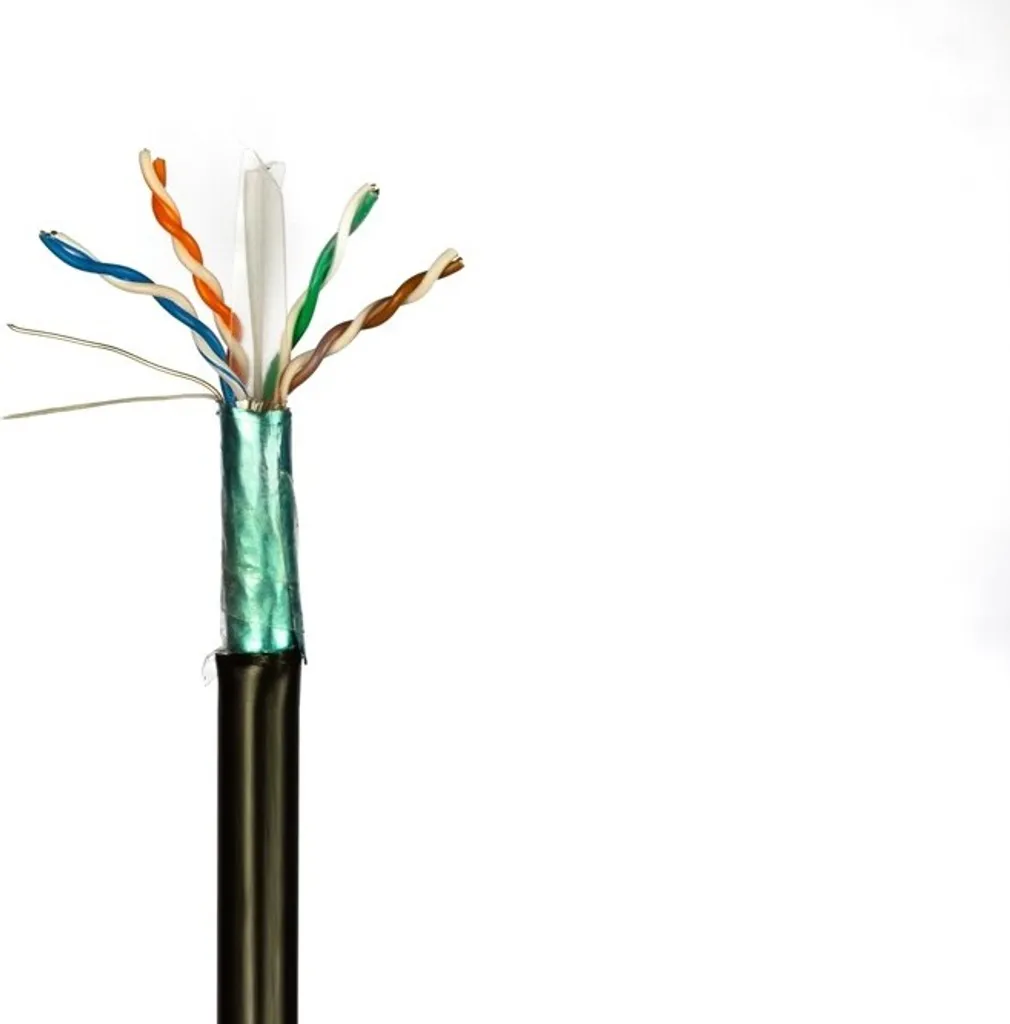 Danicom CAT6 FTP 100m Cavo Lan Esterno Rigido - Qualità Professionale - 4
