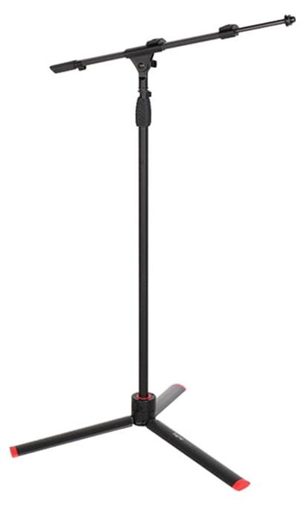 Gator Frameworks GFW-ID-MIC, Boom Mikrofonständer, Stativ-Basis, Schwarz, 3,62 kg