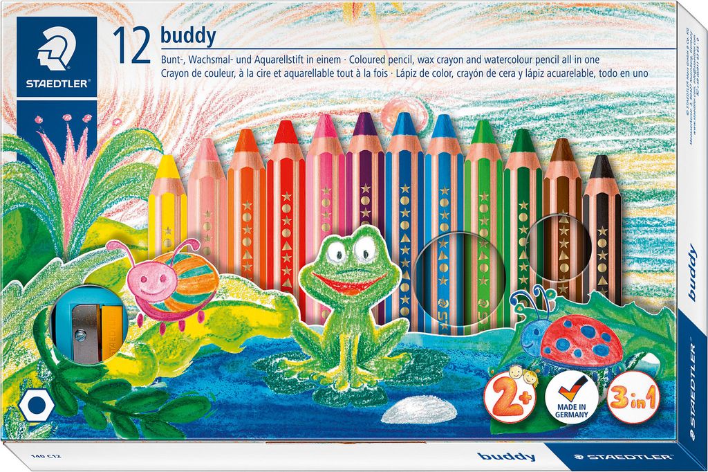 Buntstift buddy 12ST      100% PEFC Produktbild 6
