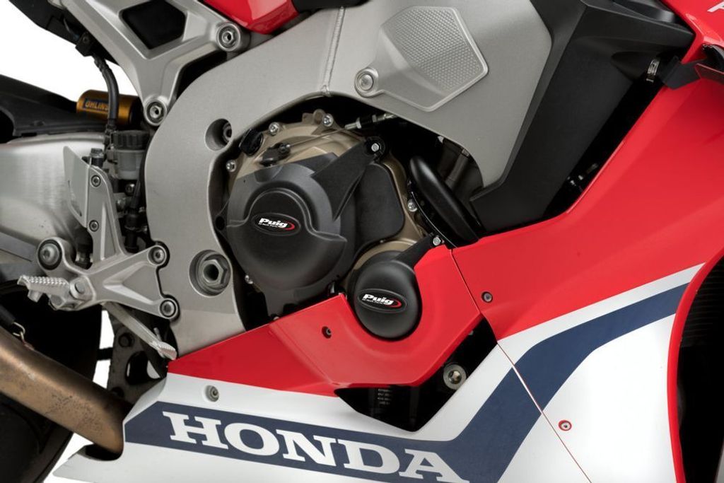 PUIG 21510N Motorschutzhauben Track für Championship passend fuer HONDA CBR1000RR FIREBLADE SP Schwarz