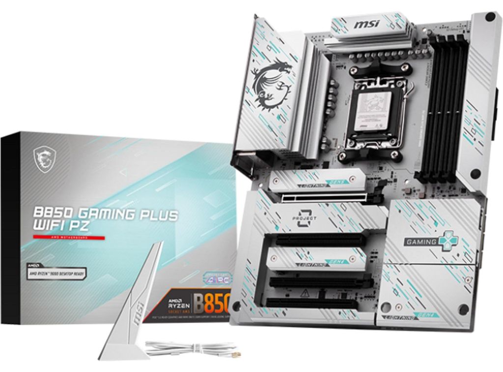 MSI B850 Gaming Plus Wifi PZ         (B850,AM5,ATX,DDR5) Produktbild 