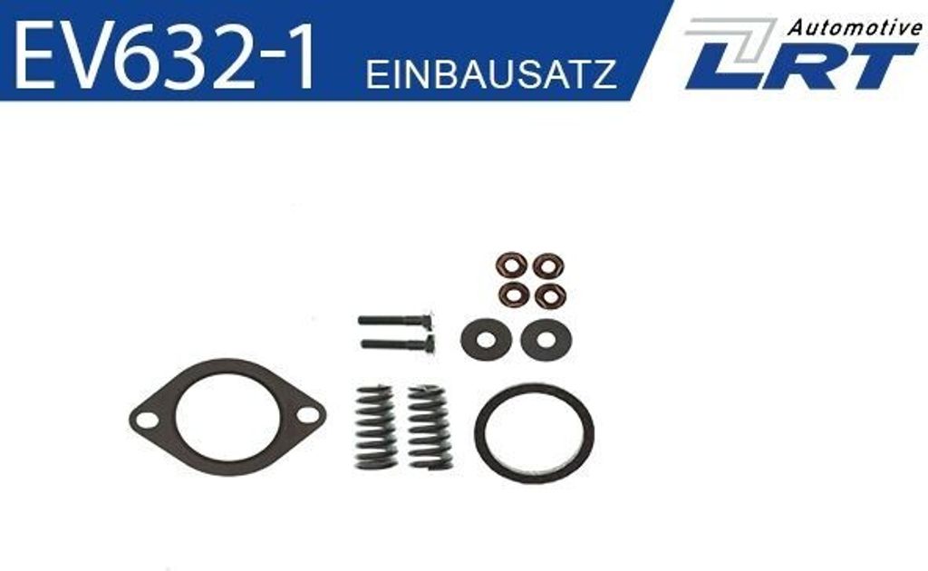 LRT Nachrüstsatz Vorkatalysator EV632-1 für RENAULT CLIO I (B/C57, 5/357)