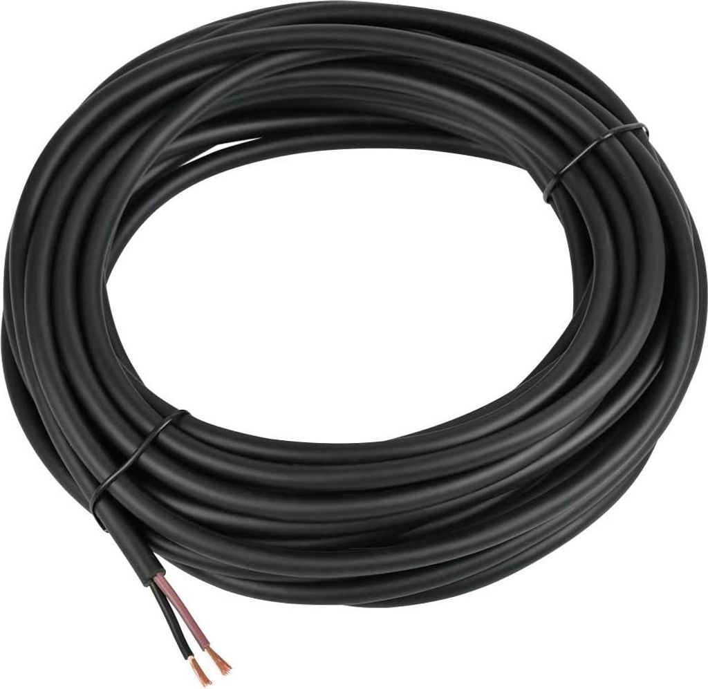 Fahrzeugkabel 1,5 - FLYY Fahrzeugkabel 2 x 1,5 mm² 10 m - Fahrzeugkabel rund - FLYY 1.5 flexible Schlauch - gemäß DIN ISO 6722
