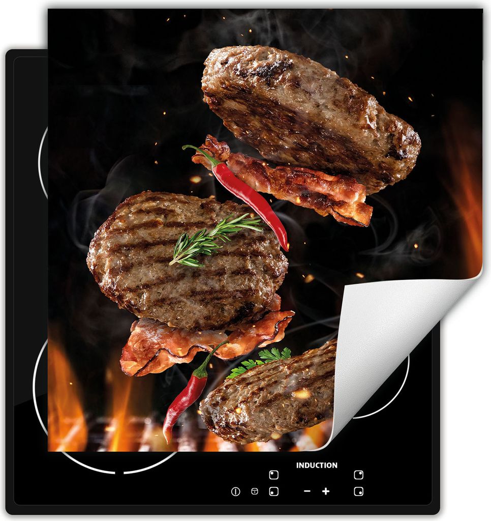 DarHaus Herdabdeckplatte 50x52 cm Anti Rutsch Matte Produktbild 