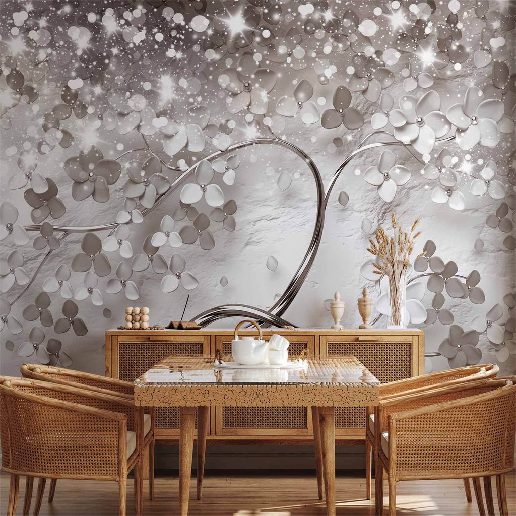 Vlies Fototapete - Star Tree 450x315 cm Blumen b-C-0745-a-a