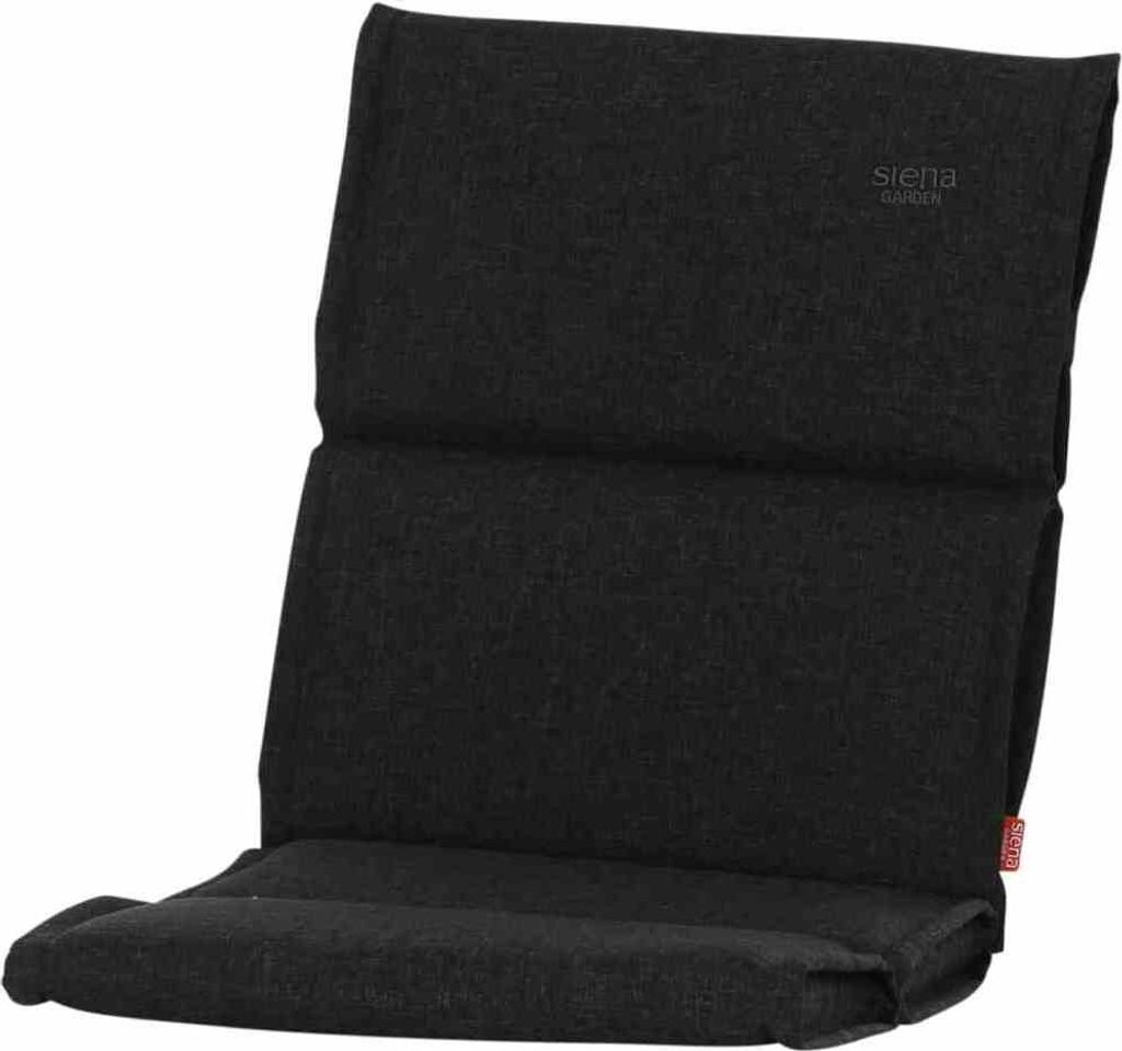 Siena Garden Dining Sesselauflage STELLA 96 cm, Olefin (100% Polypropylen) Anthrazit - Abverkauf