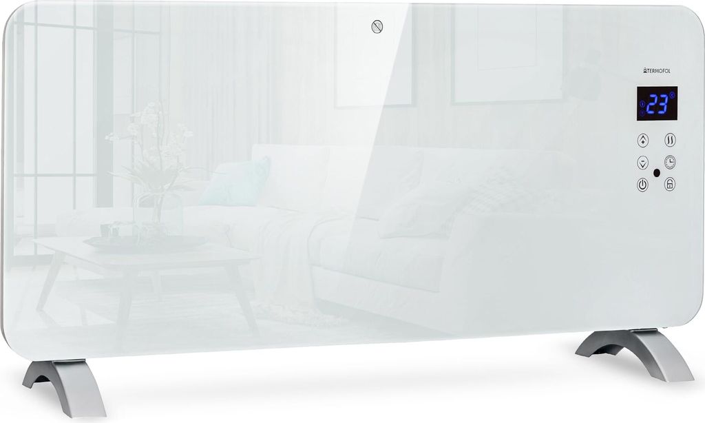 Termofol Elektroheizung – Elektrische Heizung mit Thermostat – 2000W