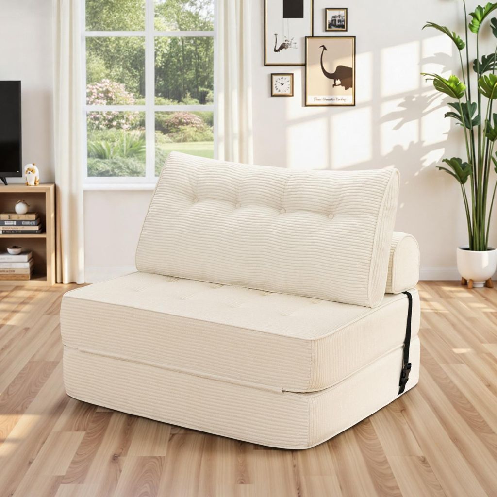 Hommpa Rozkładana sofa 180×100 cm podwójna rozkładana sofa Zdjęcie produktu 