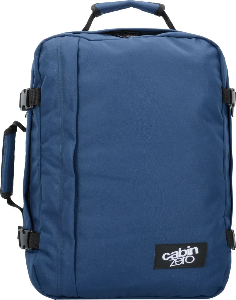 CabinZero Classic 36L Navy - Zaino da Cabina Garantito 10 Anni