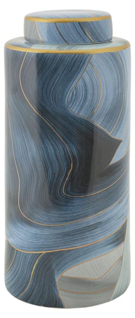 Vase Elegant aus Keramik in schlanker Form 15x34 cm