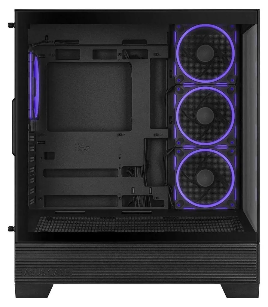 Boîtier PC ASUS A32 PLUS TG ARGB BLACK pour Configuration Gaming et Setup