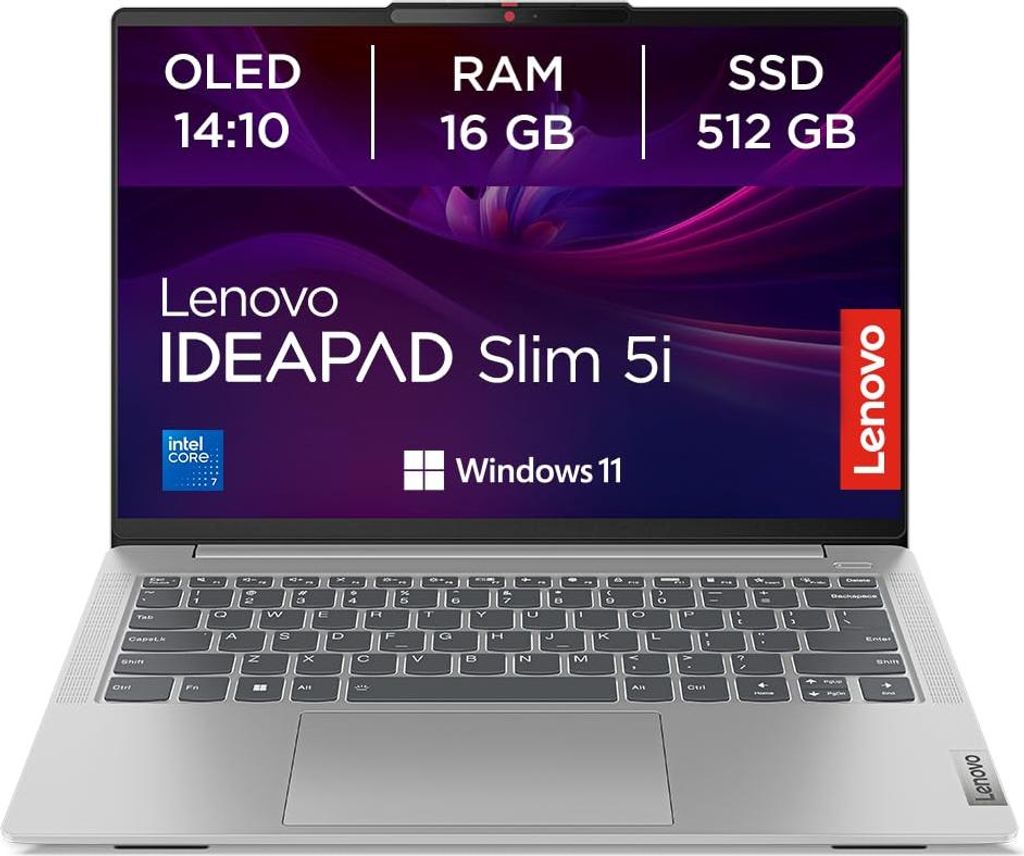 Lenovo IdeaPad Slim 5 14IRH10, Intel® Core™ i7, 35.6 cm Image du produit 