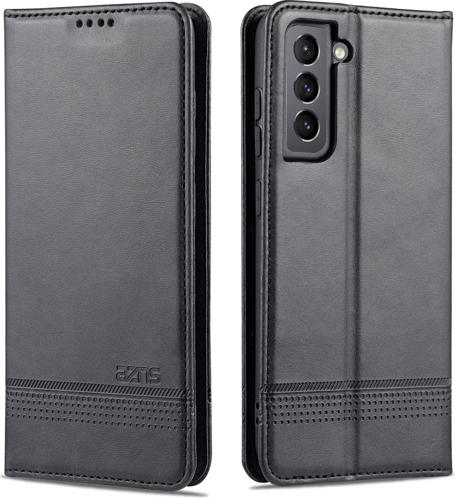 LaimTop LederHülle für Samsung S21 FE 5G, Klapphüllen Produktbild 