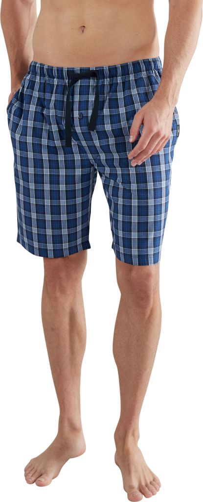 GÖTZBURG Herren Bermuda blau kariert Größe: 48