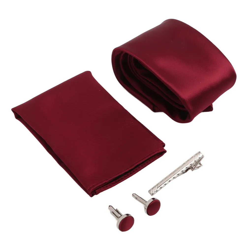 Cravatta Classica Uomo e Accessori: Set Elegante da Cerimonia - 3